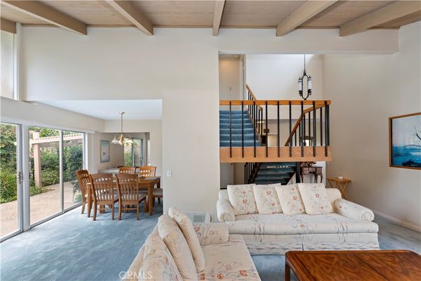 Dining room, Interior, Living room, Wooden Beams, Wooden Ceilings
