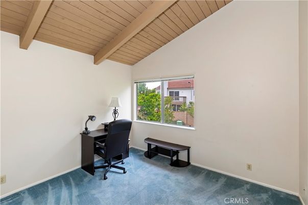 Home Office, Interior, Wooden Beams, Wooden Ceilings