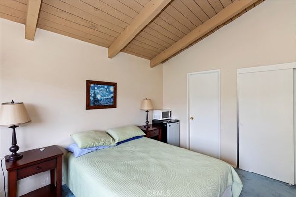 Bedroom, Interior, Wooden Beams