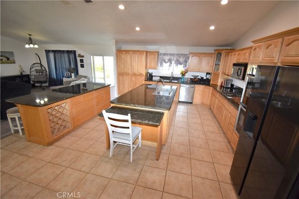 Dining room, Interior, Kitchen, Recessed Lighting