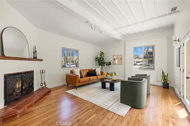 Fireplace, Interior, Living room, Wood Texture Flooring