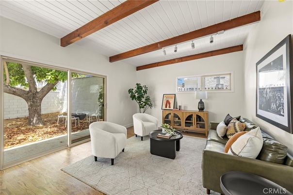 Interior, Living room, Wooden Beams, Wood Texture Flooring
