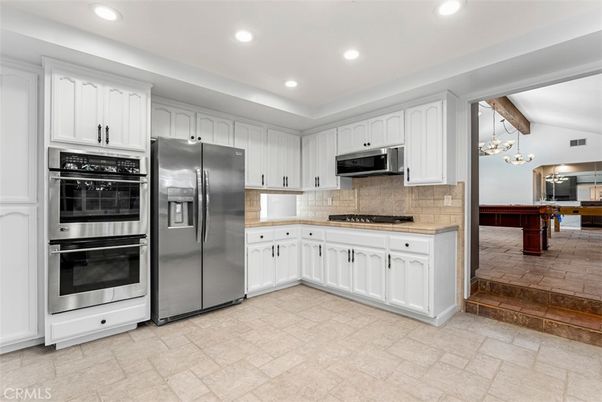 Interior, Kitchen, Recessed Lighting, Stainless Steel Appliances