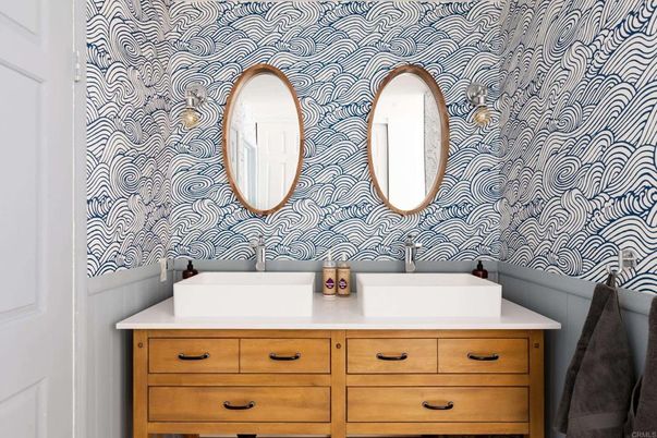 Bathroom, Dual Sink Vanities, Interior