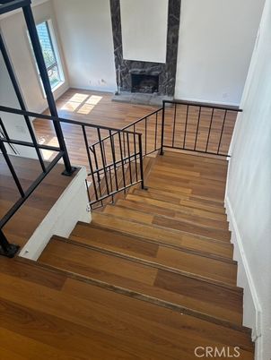 Fireplace, Interior, Wood Texture Flooring