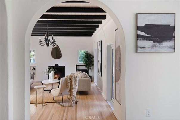 Chandelier, Interior, Living room, Wood Texture Flooring