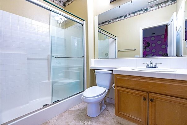 Bathroom, Glass Shower, Interior, Tile Countertops
