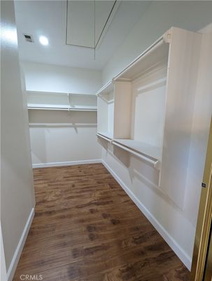 Interior, Recessed Lighting, Walk-in Closets, Wood Texture Flooring