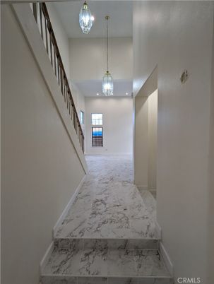 Interior, Marble, Pendant Lights