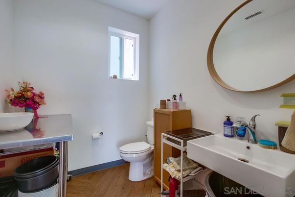 Bathroom, Interior, Wood Texture Flooring