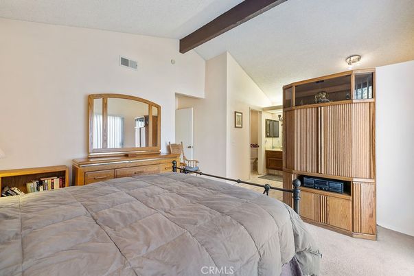 Bedroom, Interior, Wooden Beams