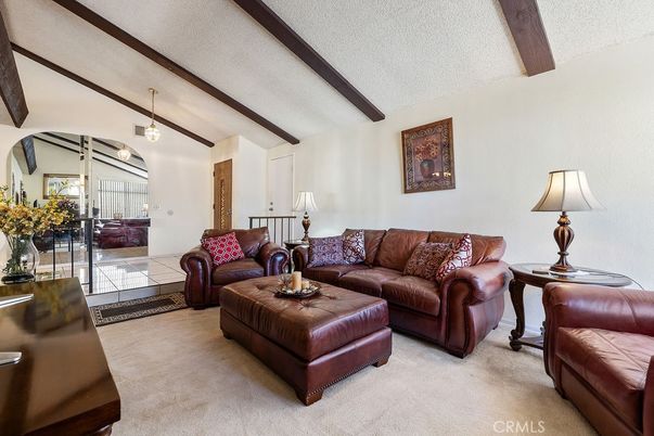 Interior, Living room, Wooden Beams