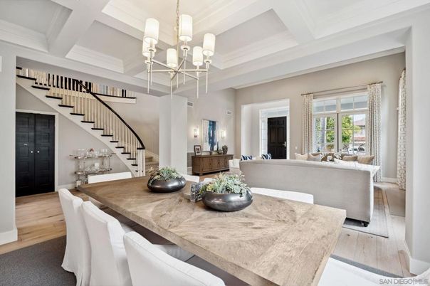 Chandelier, Dining room, Interior, Living room, Wood Texture Flooring