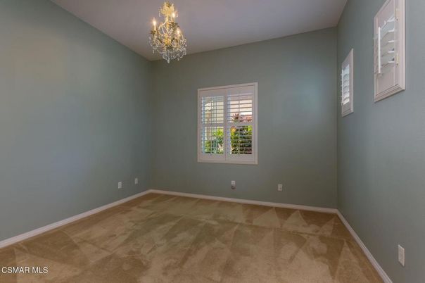 Chandelier, Empty room, Interior