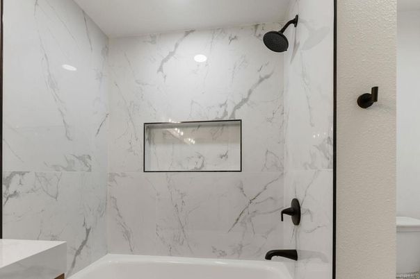 Bathroom, Interior, Marble Walls