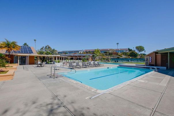 Exterior, Pool, Solar Panels
