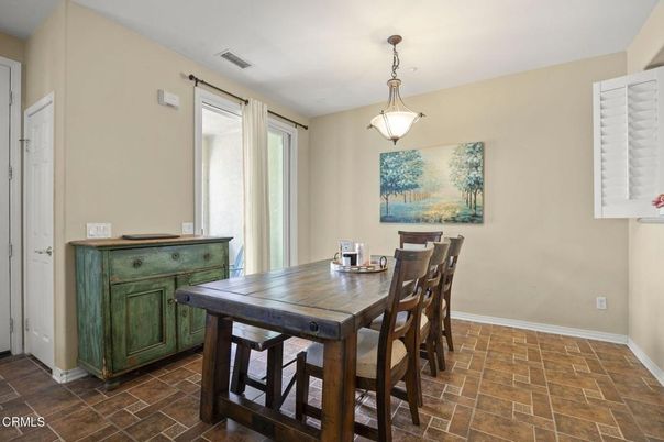Dining room, Interior, Pendant Lights