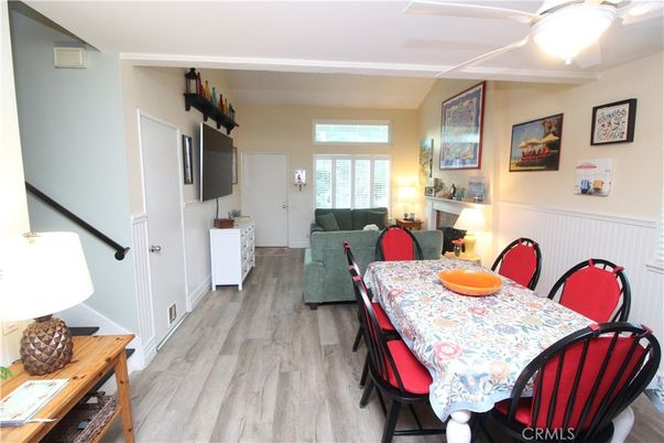 Dining room, Interior, Wood Texture Flooring