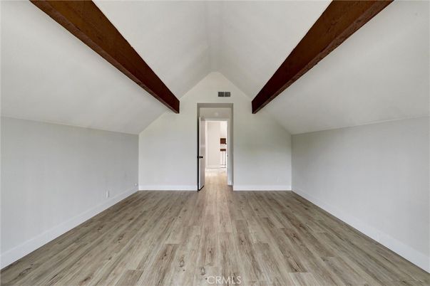 Empty room, Interior, Wooden Beams, Wood Texture Flooring