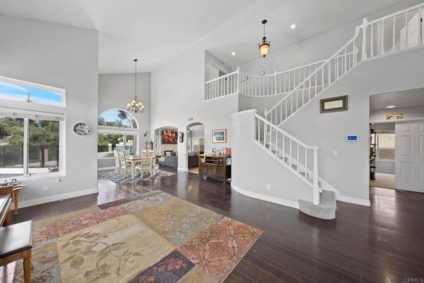 Chandelier, Dining room, Interior, Pendant Lights, Recessed Lighting, Wood Texture Flooring