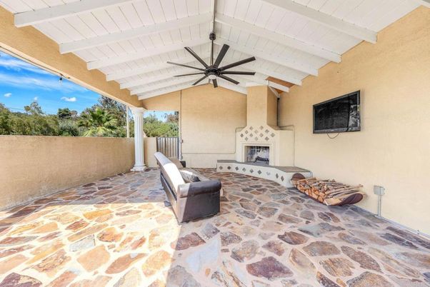 Exterior, Fireplace