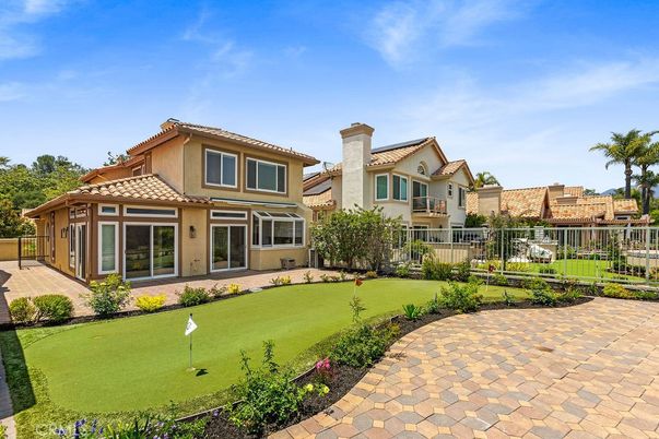 Backyard, Exterior, Facade, Mediterranean
