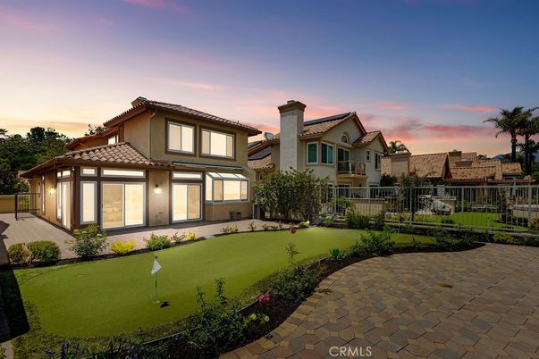 Backyard, Exterior, Facade, Mediterranean