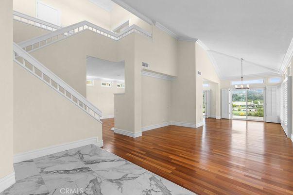 Interior, Marble, Pendant Lights, Wood Texture Flooring