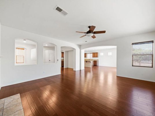Empty room, Interior, Wood Texture Flooring