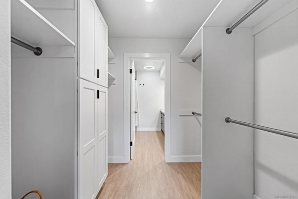 Interior, Walk-in Closets, Wood Texture Flooring
