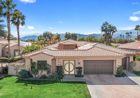 Attached, Backyard, Exterior, Facade, Mediterranean
