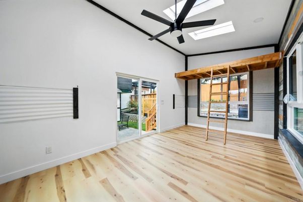 Empty room, Interior, Wood Texture Flooring