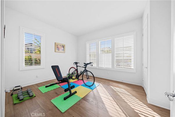 Fitness Equipment, Interior, Wood Texture Flooring