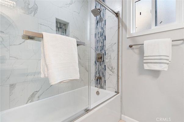 Bathroom, Glass Shower, Interior, Marble Walls