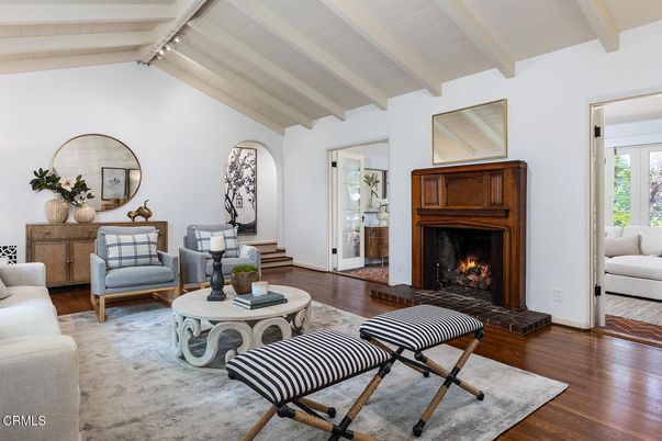 Fireplace, Interior, Living room, Wood Texture Flooring