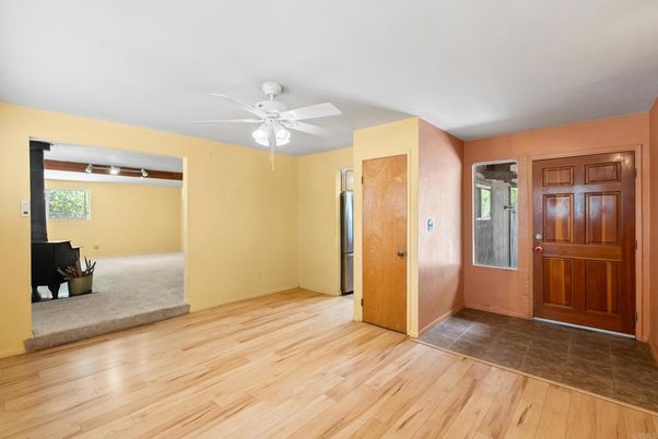 Empty room, Interior, Wood Texture Flooring
