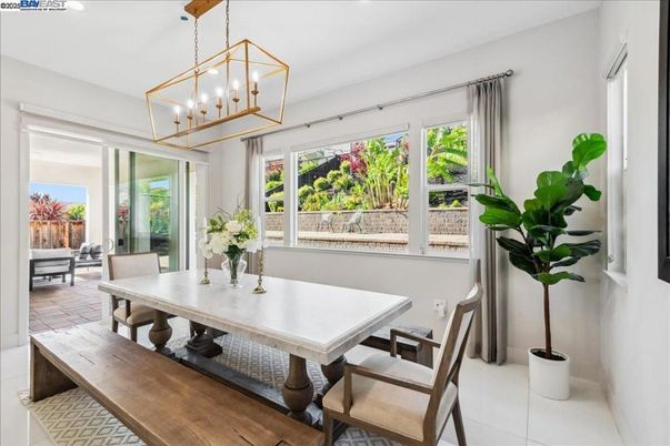Dining room, Interior, Pendant Lights