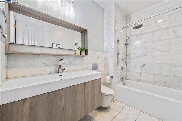 Bathroom, Glass Shower, Interior, Marble Walls