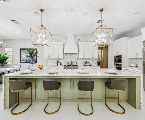 Interior, Kitchen, Pendant Lights, Recessed Lighting