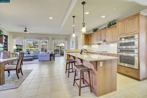 Dining room, Interior, Kitchen, Living room, Pendant Lights, Recessed Lighting