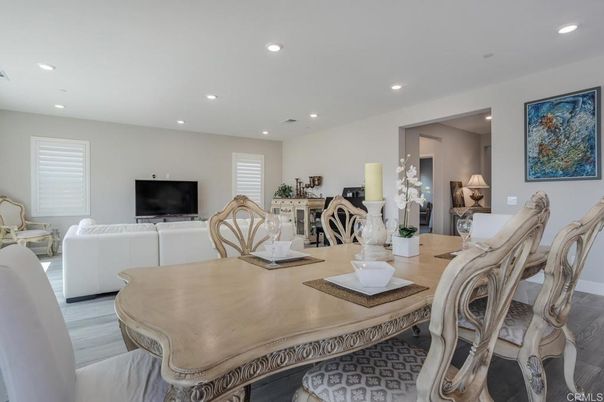 Dining room, Interior, Living room, Recessed Lighting