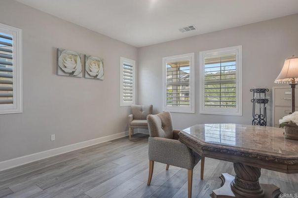 Dining room, Interior, Wood Texture Flooring
