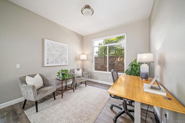 Home Office, Interior, Wood Texture Flooring