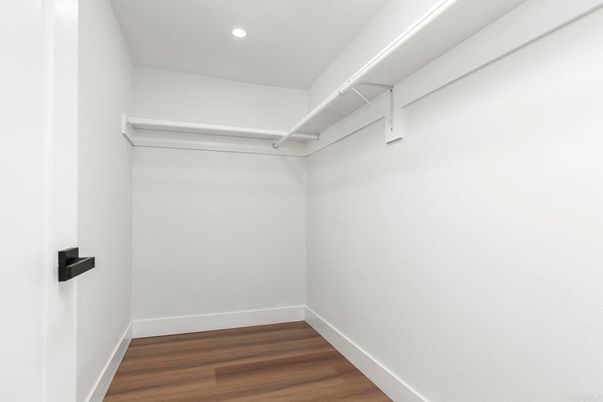 Interior, Recessed Lighting, Walk-in Closets, Wood Texture Flooring
