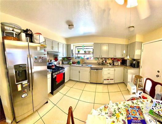 Interior, Kitchen, Pendant Lights, Stainless Steel Appliances