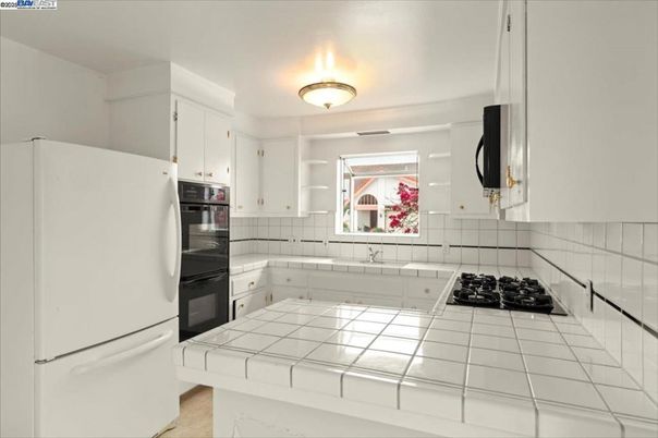 Interior, Kitchen, Tile Countertops