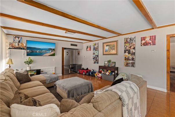 Interior, Living room, Wooden Beams