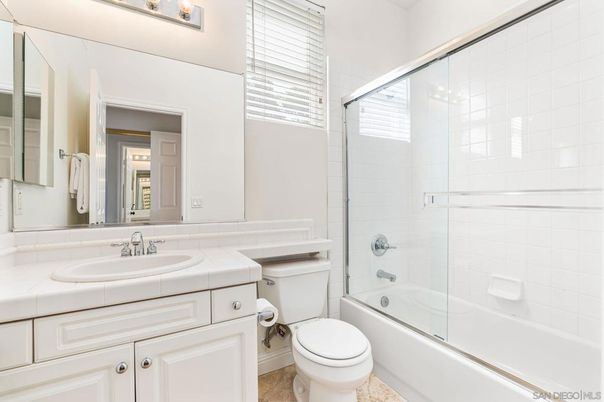 Bathroom, Glass Shower, Interior, Tile Countertops
