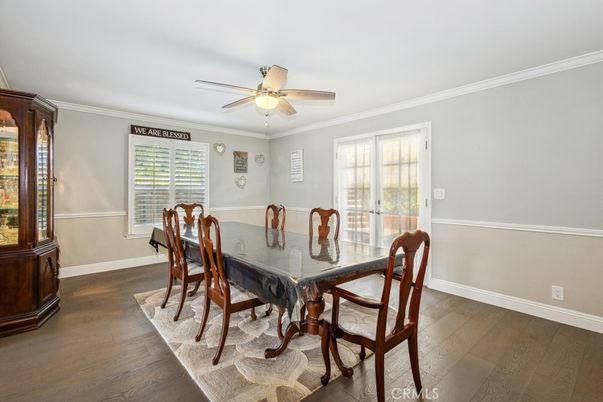 Dining room, Interior, Wood Texture Flooring