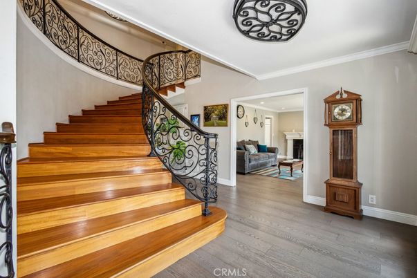 Fireplace, Interior, Recessed Lighting, Wood Texture Flooring